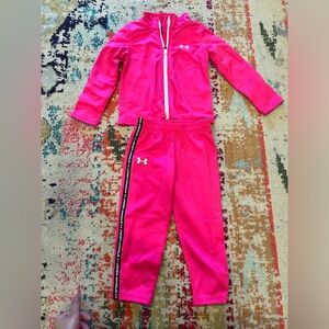 Toddler Under Armour Full Zip Outfit 3T